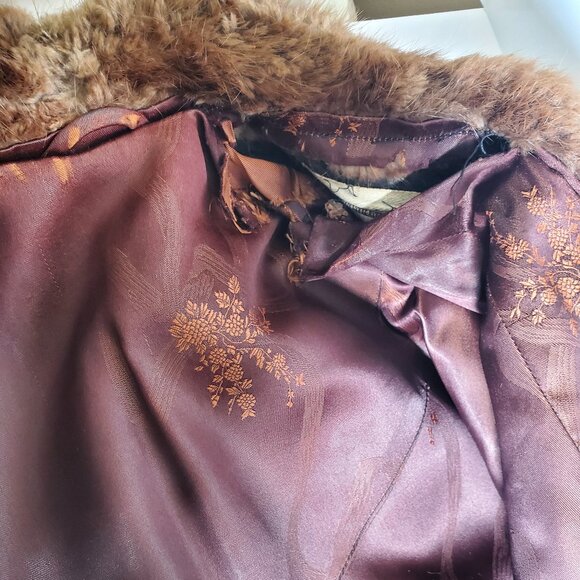 Vintage Fur Coat — For Repurposing / Craft Use Only - Picture 14 of 17